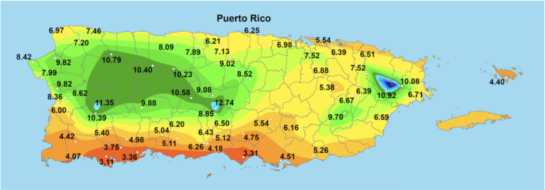 Unsettled Weather Possible Across USVI and Puerto Rico Beginning Next Week